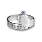 birthstone jewelry - Custom Sterling Silver Rings / Custom Silver Rings